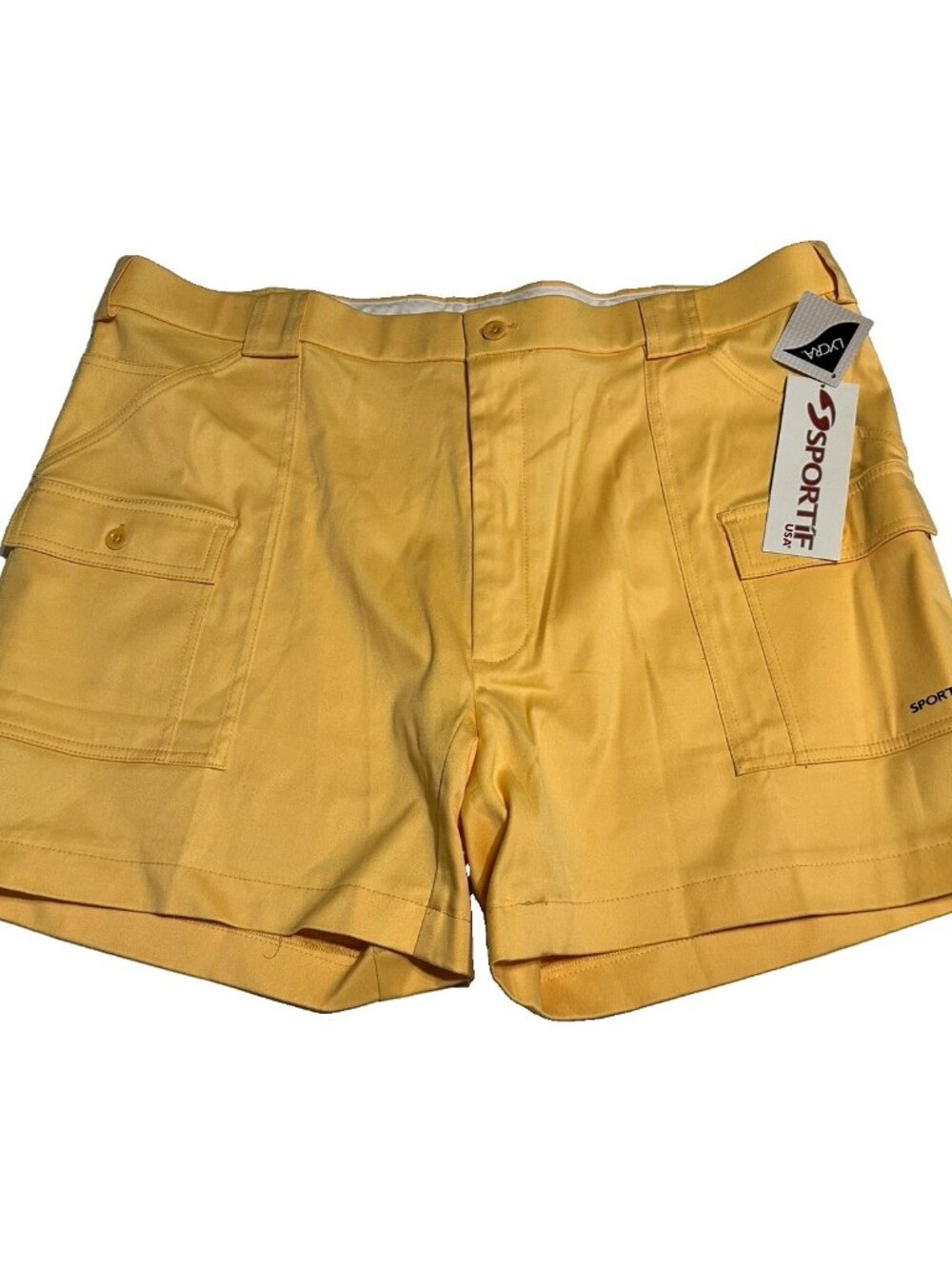 NWT Sportif USA Shorts Mens 44 Yacht Rock Cargo Short Gorpcore Resort Utility
